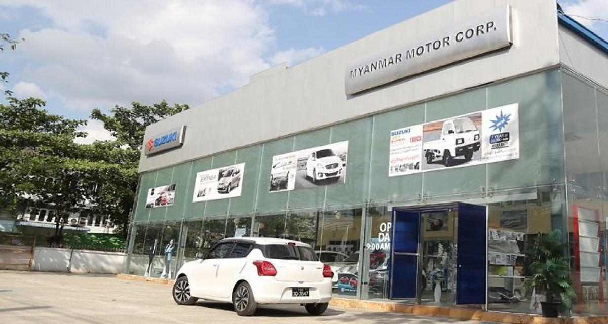 Suzuki gèle son activité en Birmanie,et ses investissements?