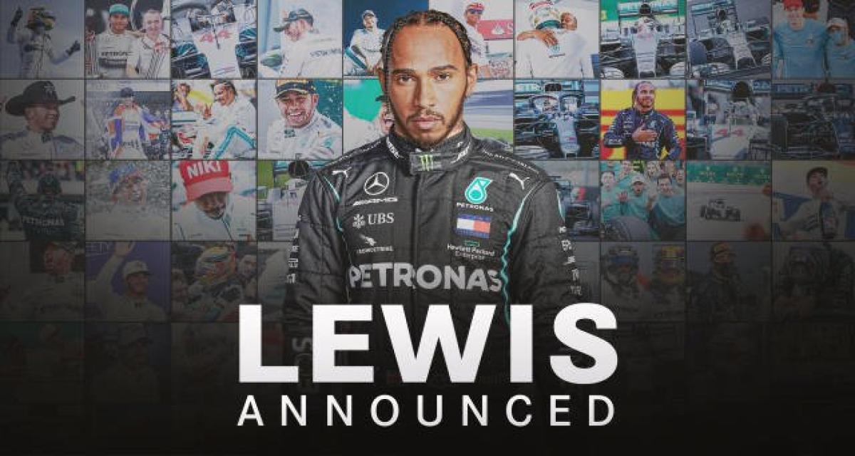 F1 : Mercedes et Lewis Hamilton prolongent...d'une saison