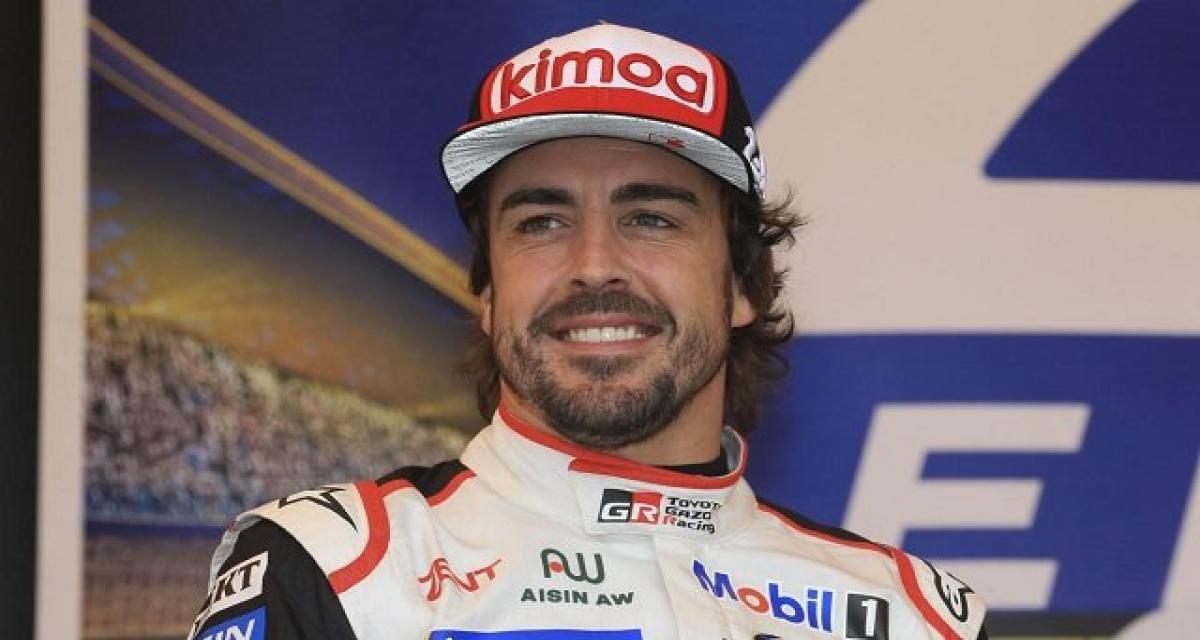 Alonso victime d'un accident de la route …. à vélo