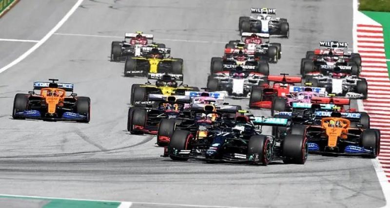  - F1 : gel moteur et courses sprint bientôt expérimentées