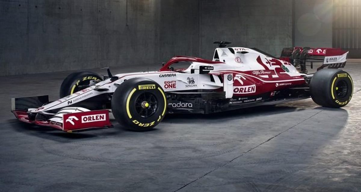 F1 2021 : Alfa Romeo dévoile la C41