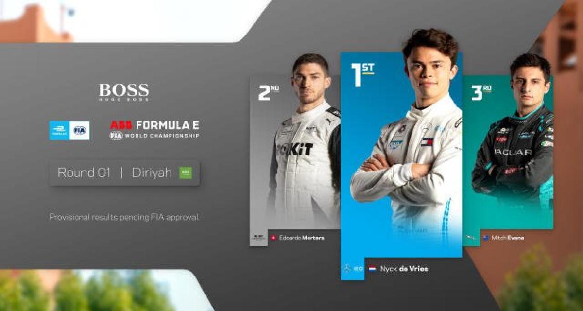 Formule E 2021 - Diriyah : De Vries et Mercedes