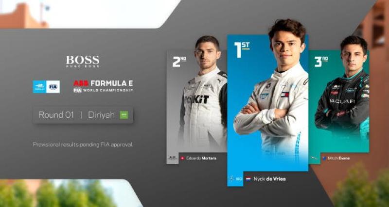  - Formule E 2021 - Diriyah : De Vries et Mercedes
