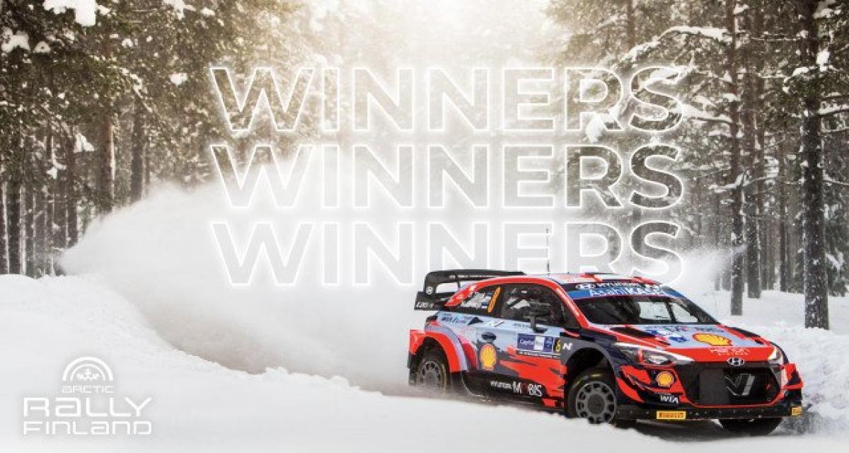 WRC Finlande 2021 : Tänak gagne, Rovanperä prend la tête