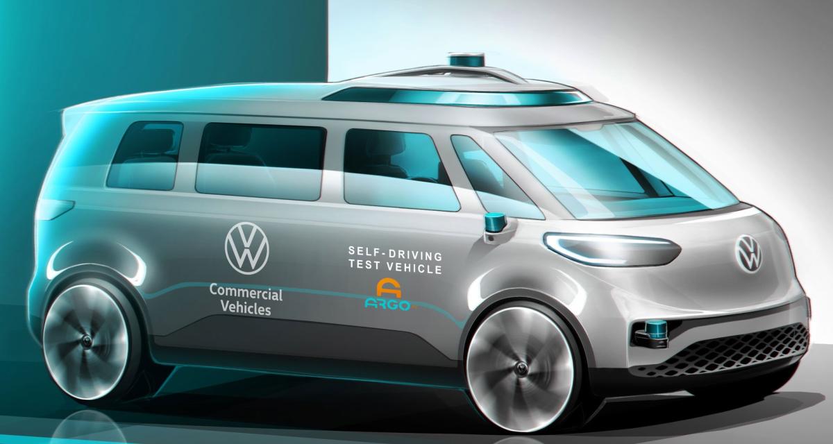 Volkswagen prépare un ID Buzz autonome