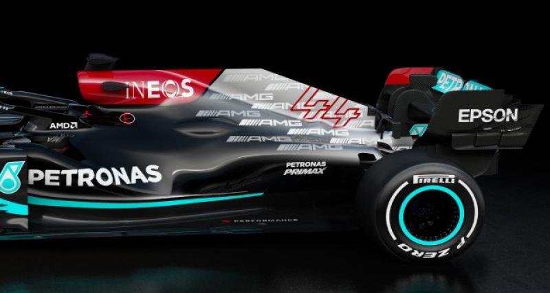  - F1 2021 : la Mercedes W12 met AMG en avant