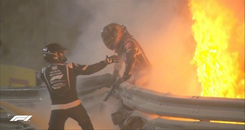  - F1: leçons importantes tirées de l'accident de Grosjean