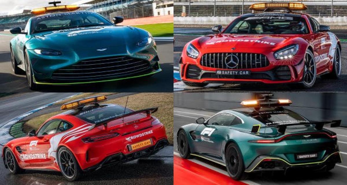 F1 2021 : Mercedes et Aston Martin en voitures de sécurité