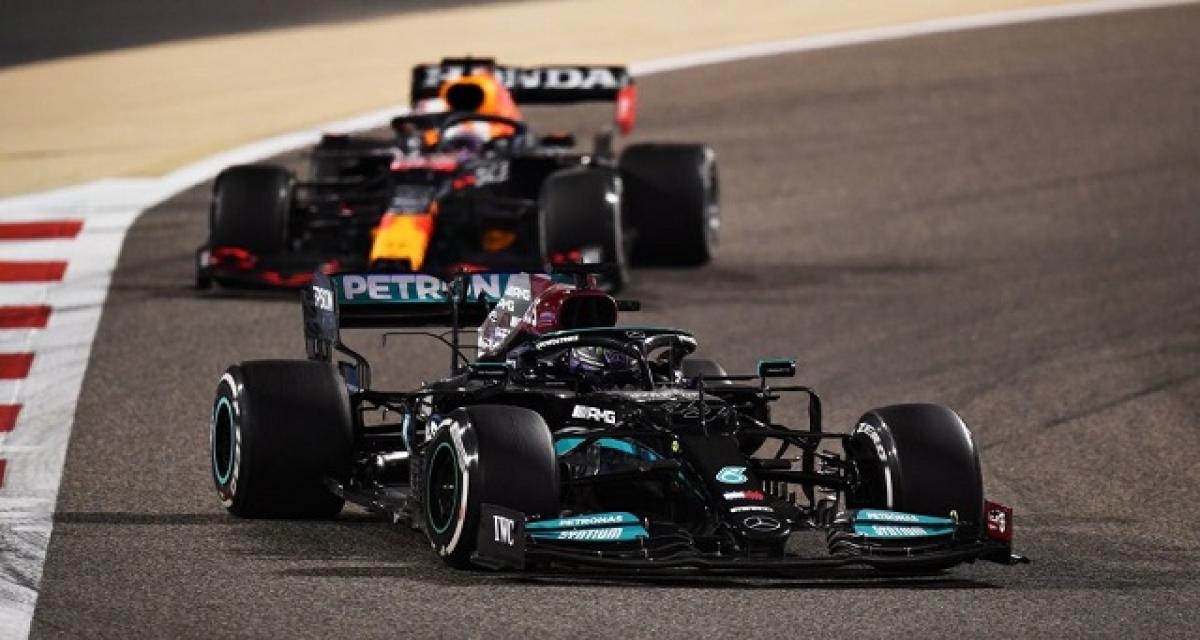 F1-Bahreïn-Course: Hamilton résiste à Max la menace