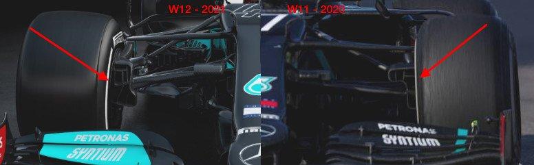 F1 2021 : la Mercedes W12 met AMG en avant 1