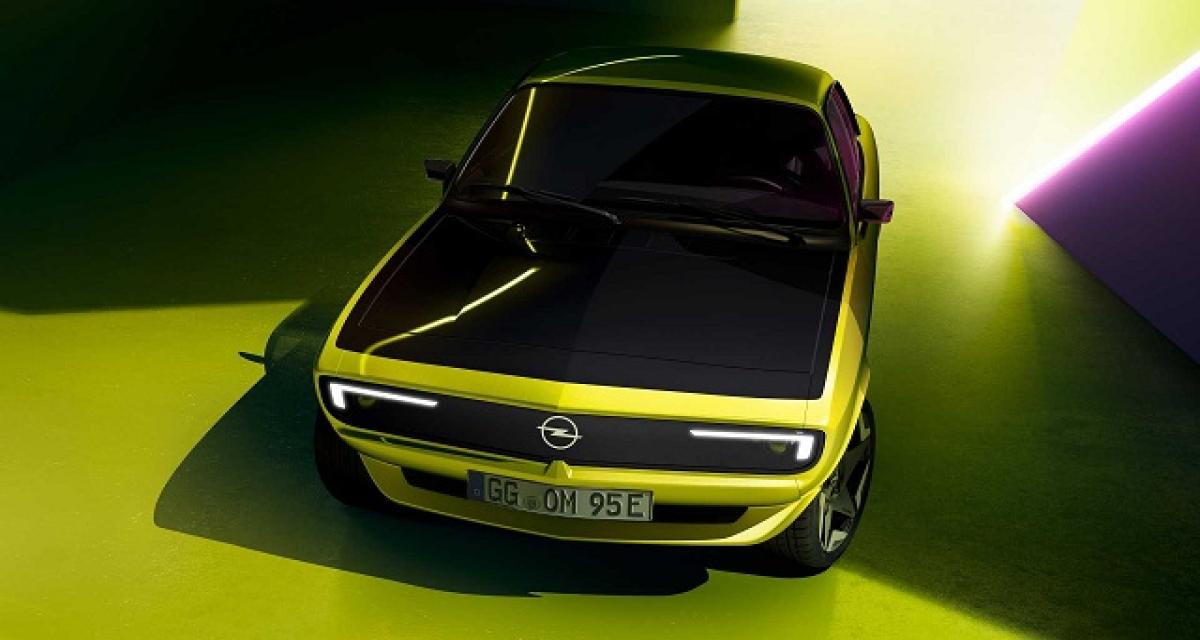 Opel Manta GSe concept : le Blitz façon 