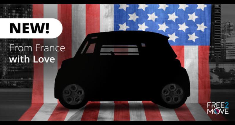 - Free2Move envoie le Citroën AMI aux USA !