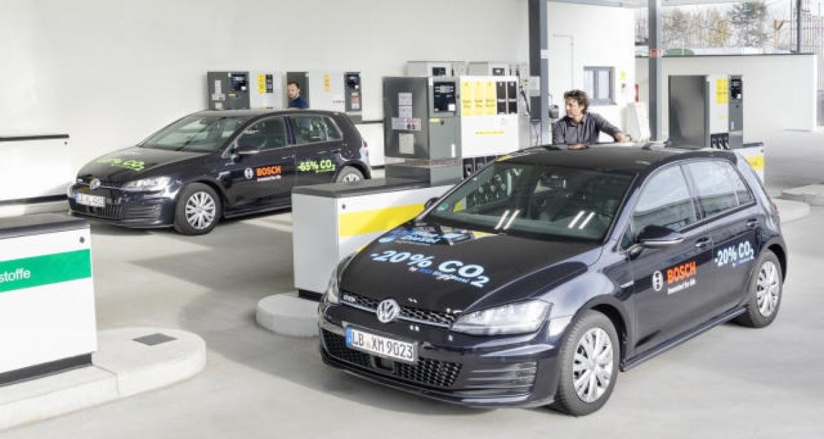 Bosch, Shell et Volkswagen lancent le Blue Gasoline
