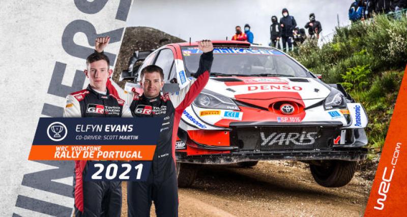  - WRC - Portugal 2021 : Evans sourit, Hyundai grimace