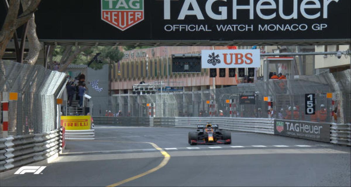 F1 Monaco 2021 : Max Verstappen prince du championnat