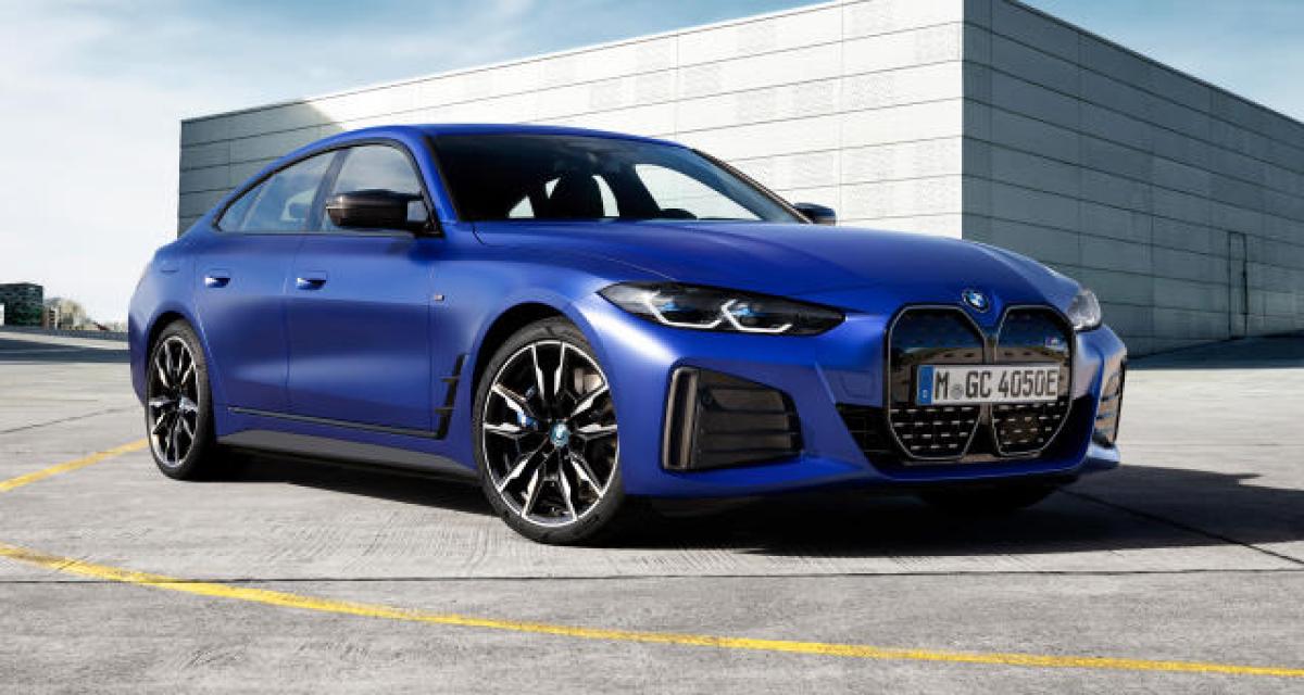 BMW i4 100% électrique : BMW revient à ses fondamentaux