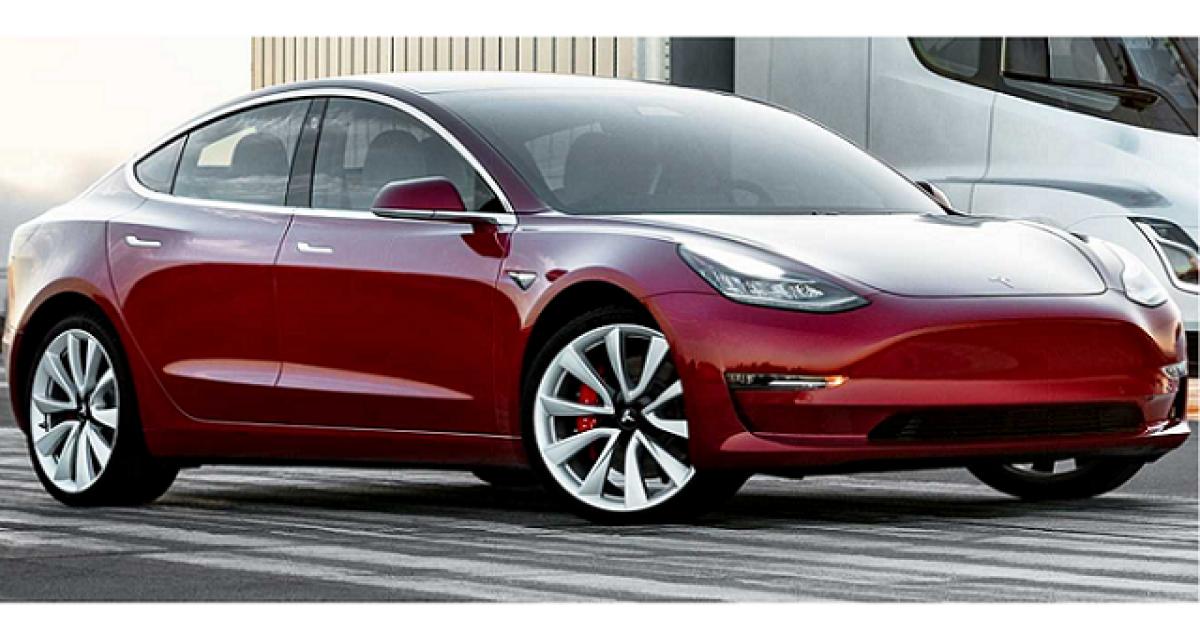La Tesla Model 3 détrône la Renault Zoe en France