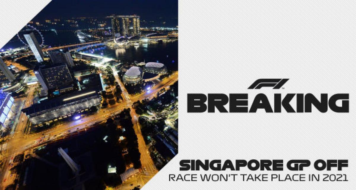 F1 : Singapour annulé, quelles solutions de repli ?
