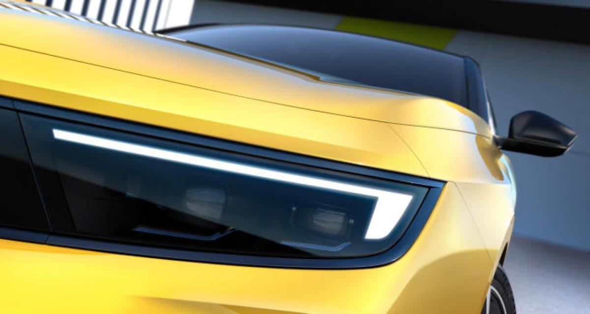 Opel dévoile un peu sa future Opel Astra