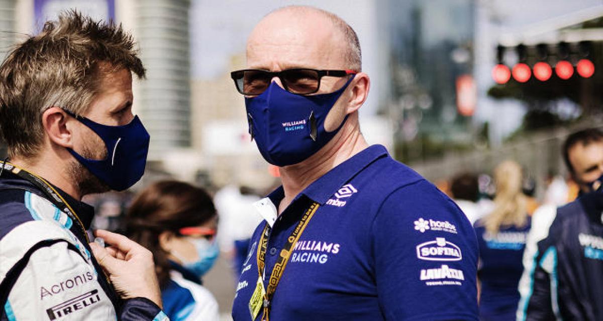 F1 : départ de Roberts, Williams continue sa restructuration