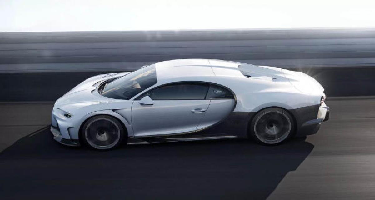 La Bugatti Chiron Super Sport n'est pas bridée à 180 km/h