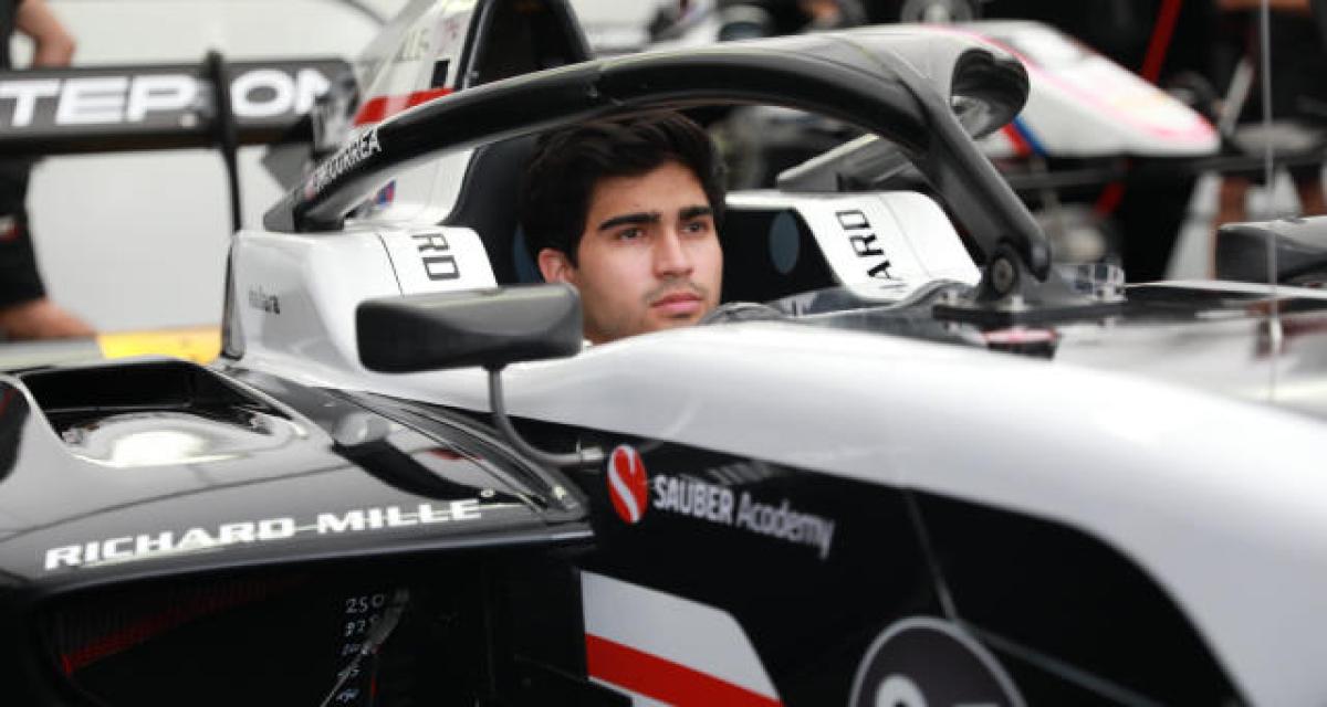 Juan-Manuel Correa retrouve la Sauber academy
