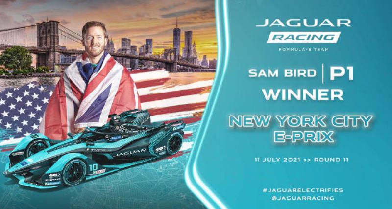 - FE ePrix de New York #2 2021 : Sam Bird fait rugir le Jaguar