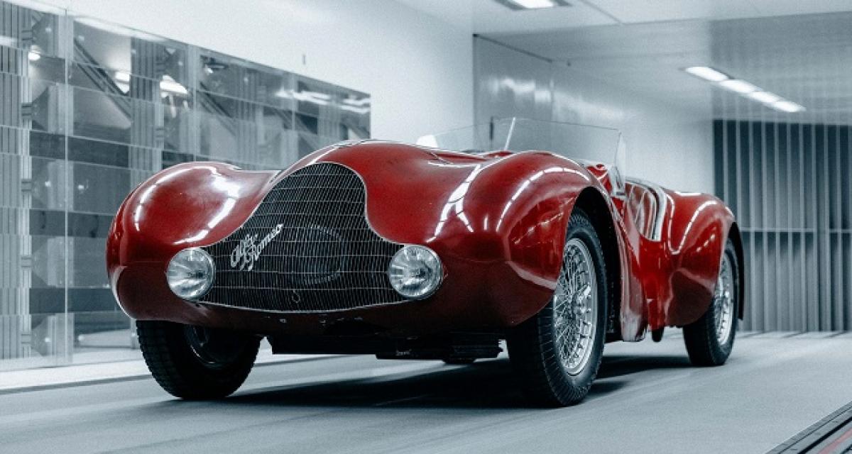 Un prototype Alfa Romeo sort d'un sommeil de 80 ans