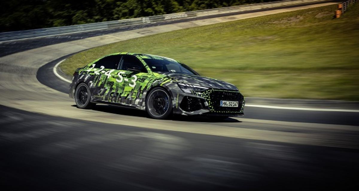 L'Audi RS3 détrône la Mégane RS Trophy-R sur le Nurb'