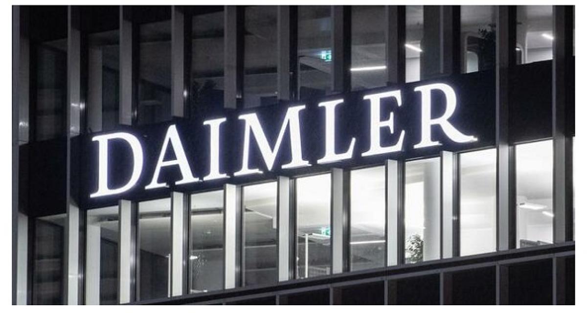 Enquête pour divulgation de secrets industriels de Daimler