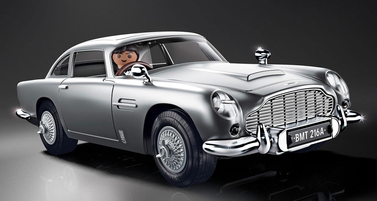 L'Aston Martin DB5 de James Bond arrive chez Playmobil