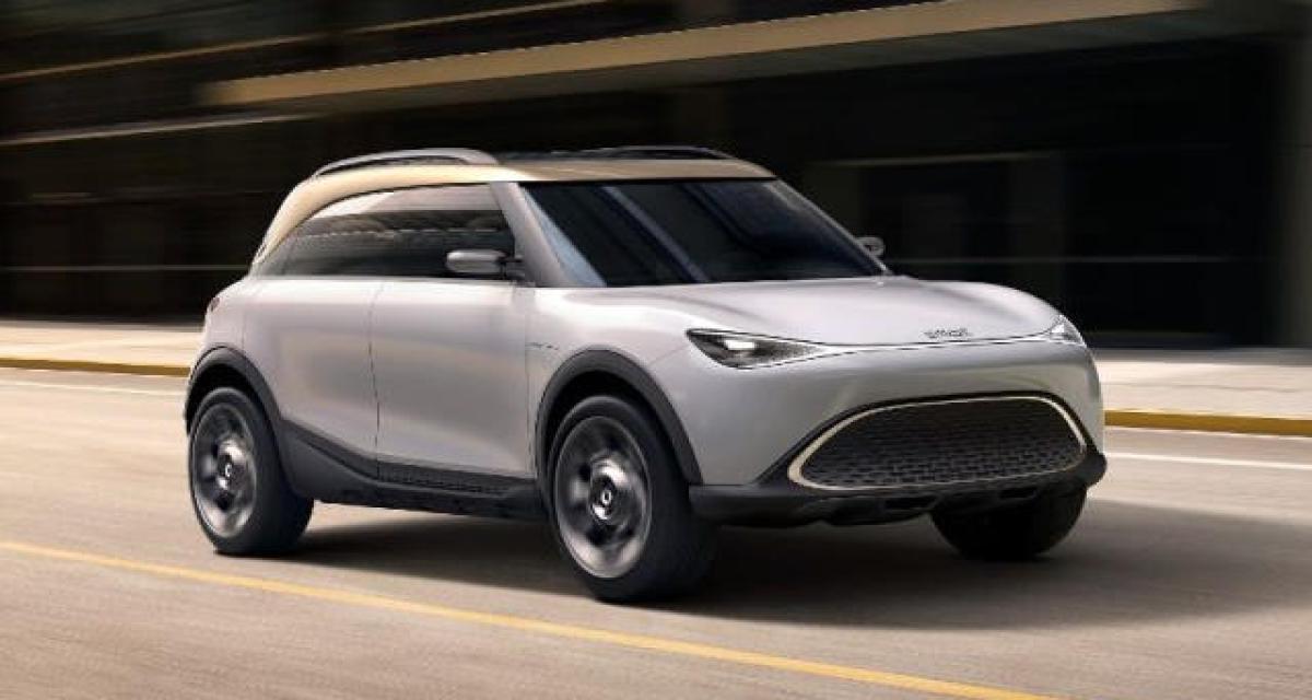 Munich 2021 : Smart SUV Concept #1, l'avenir de Smart