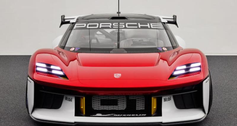  - Munich 2021 Porsche Mission R concept : futur Cayman ?
