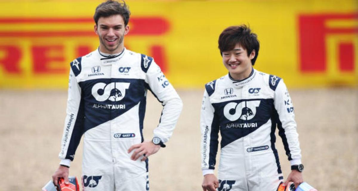 F1 2022 : Gasly et Tsunoda restent chez AlphaTauri