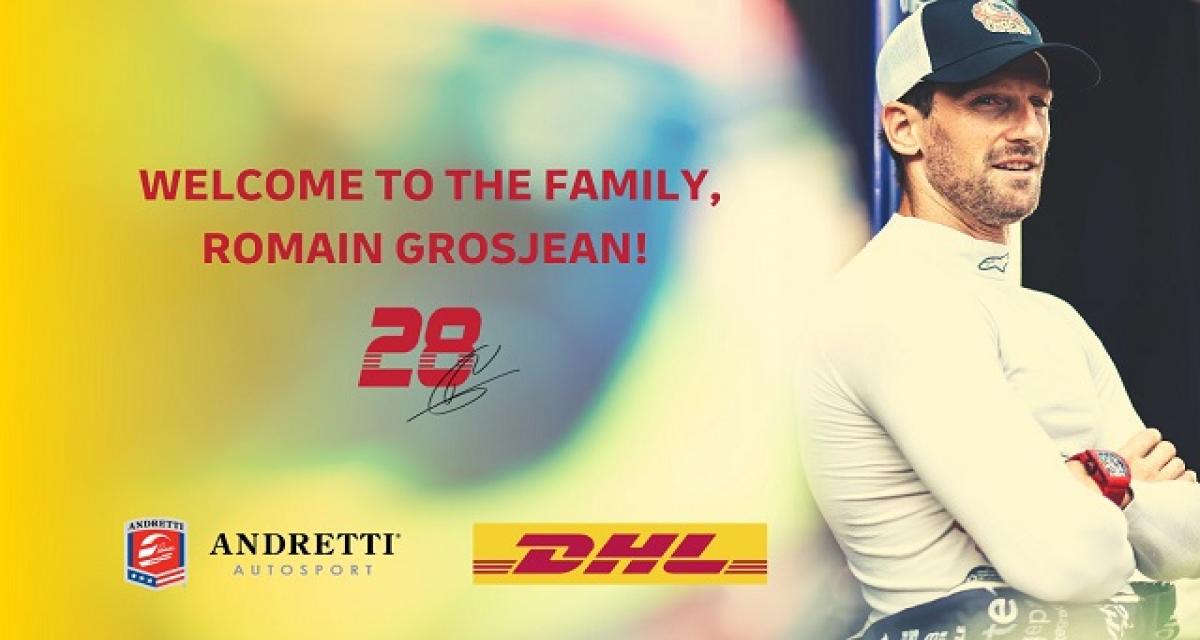 Romain Grosjean passe chez Andretti en 2022 !