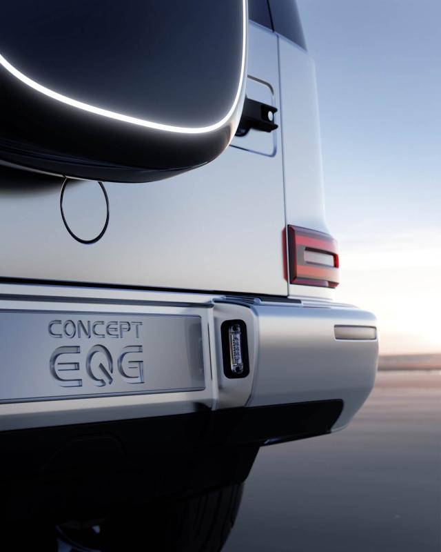  - Munich 2021 : Mercedes EQG Concept, Classe G électrique 1