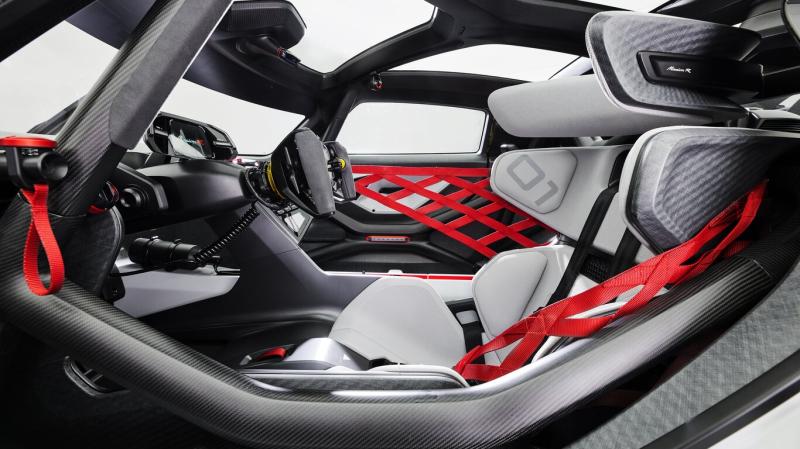 - Munich 2021 Porsche Mission R concept : futur Cayman ? 1