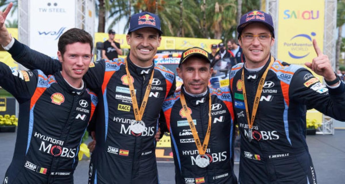 WRC Espagne 2022 : Neuville gagne, Evans entretient l'espoir