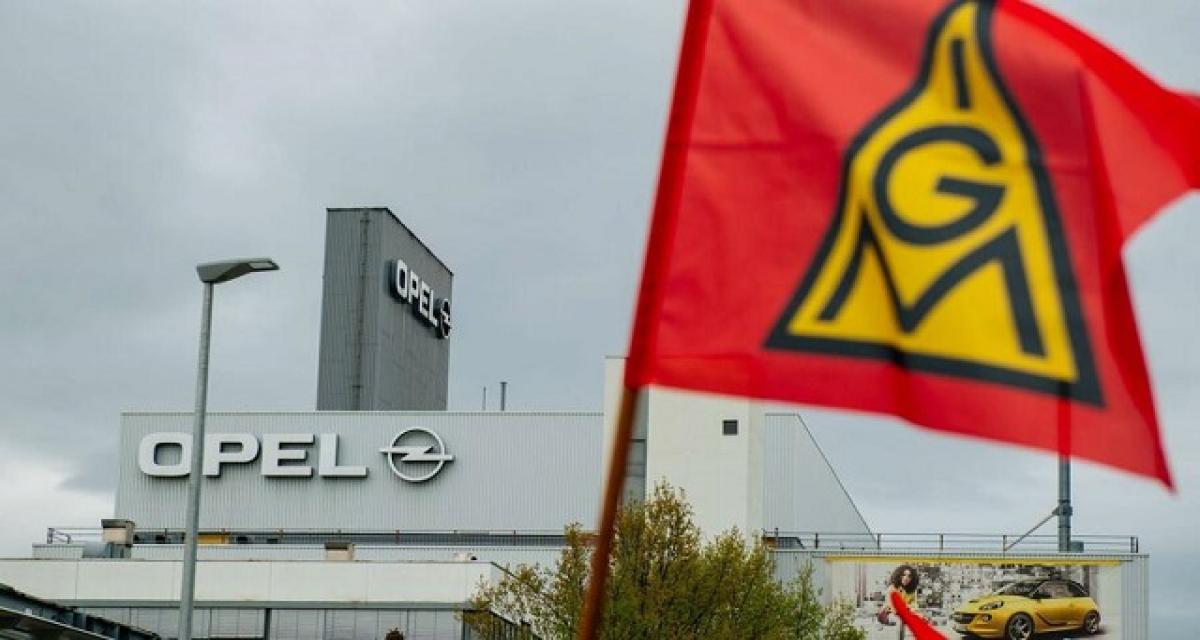 Réorganisation Opel : IG Metall menace d’un conflit massif