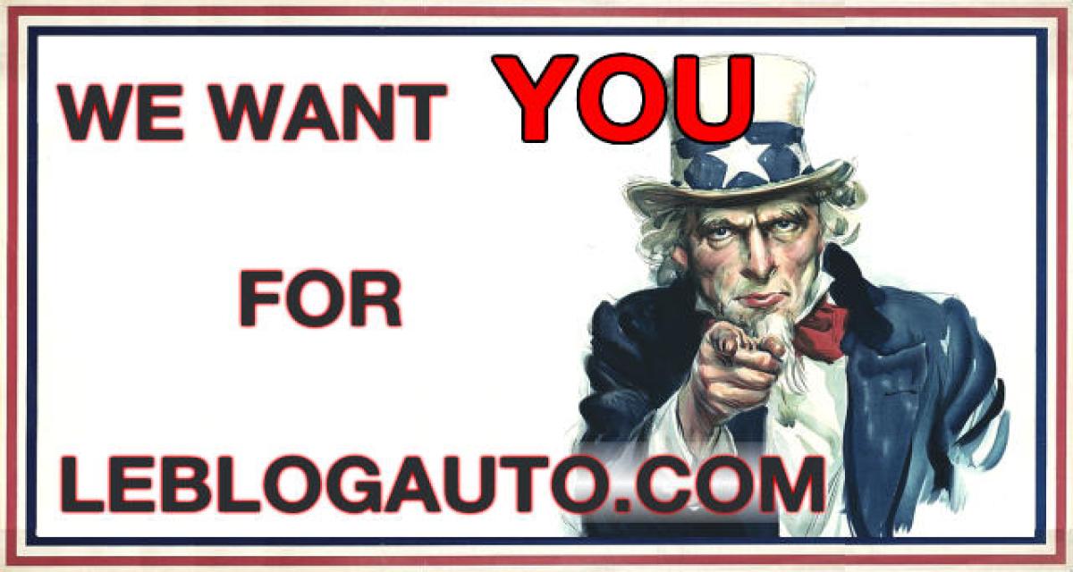 Leblogauto.com a besoin de vous : Rejoignez-nous !