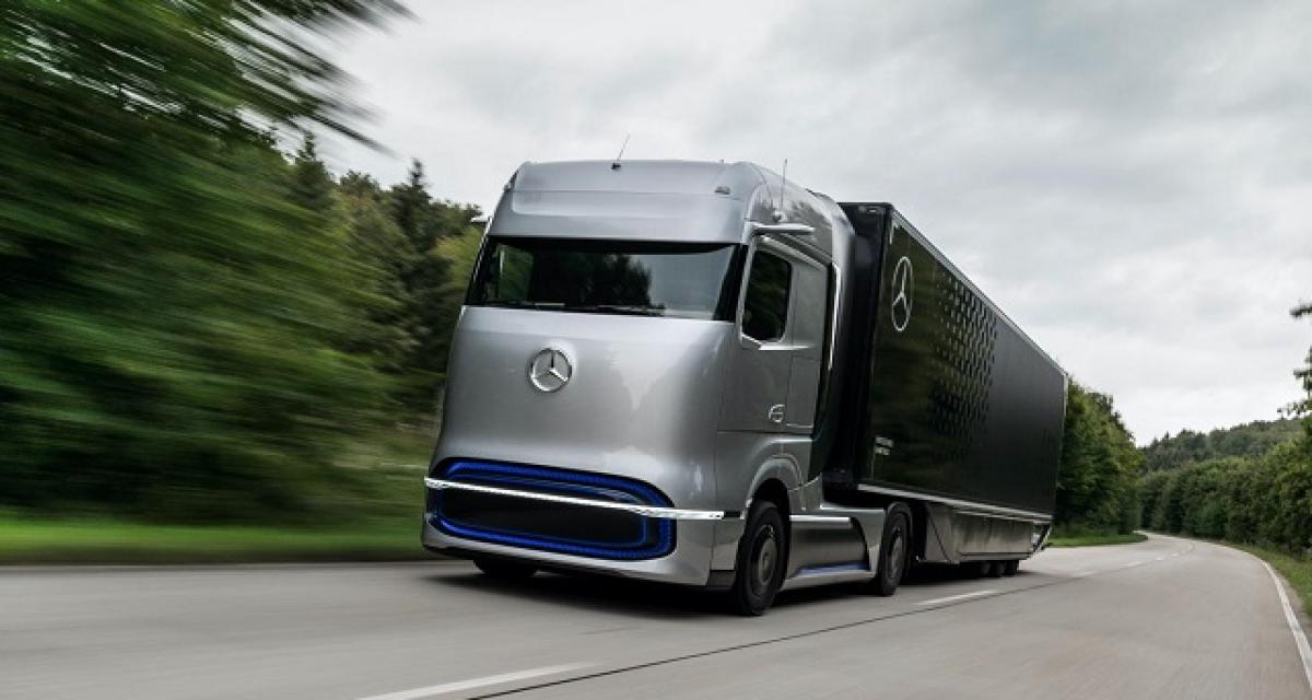Hydrogène : alliance TotalEnergies / Daimler Trucks