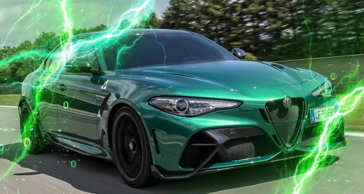 Alfa Romeo : la prochaine Giulia sera électrique