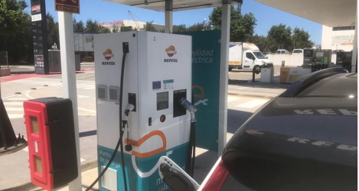 Repsol : nouvelles bornes de recharge rapides en Espagne, Portugal