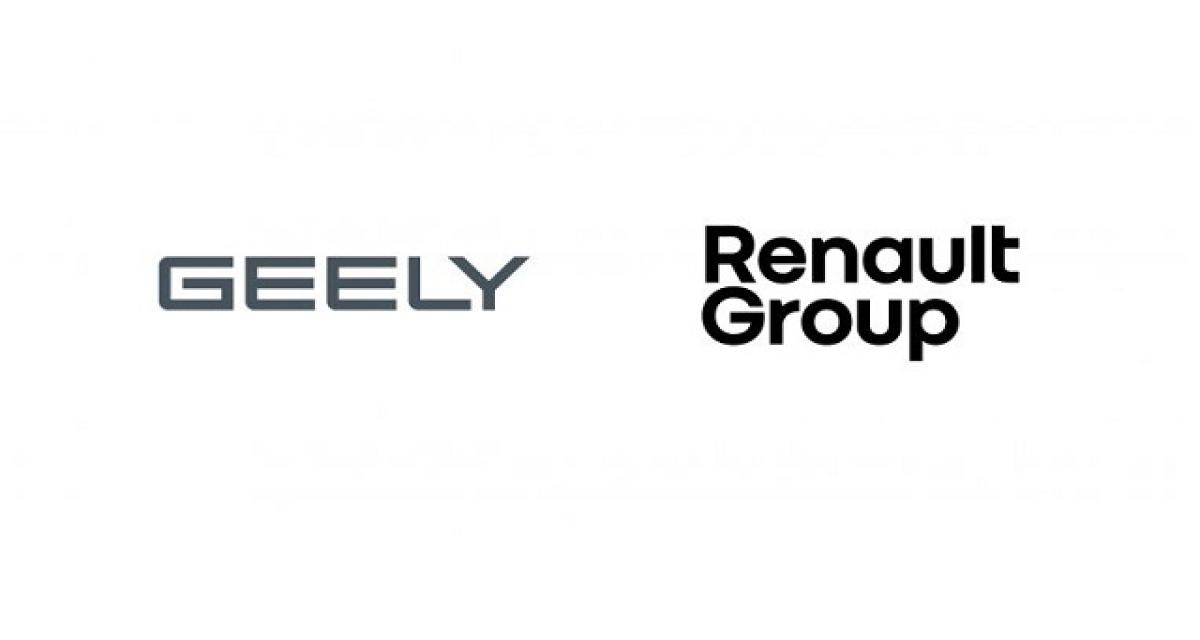 Geely /Renault : JV pour hybride en Asie et attaque du marché US
