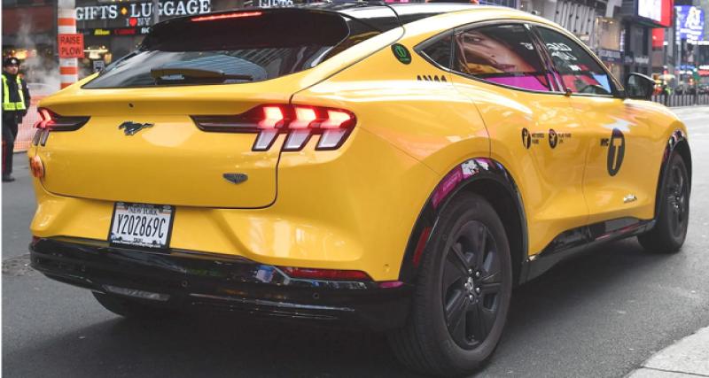  - Ford Mustang Mach-E : nouveau taxi électrique pour New-York