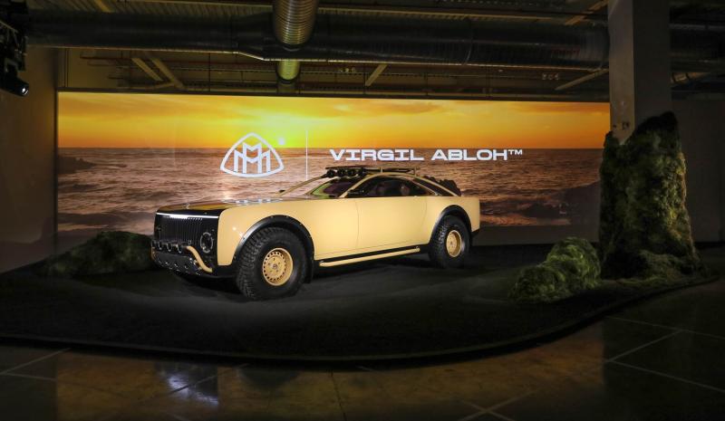  - Mercedes Project Maybach par Virgil Abloh 1