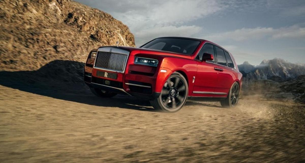 Rolls-Royce : ventes record en 2021