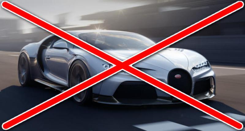  - Plus de Bugatti Chiron à vendre...adieu le W16 ?