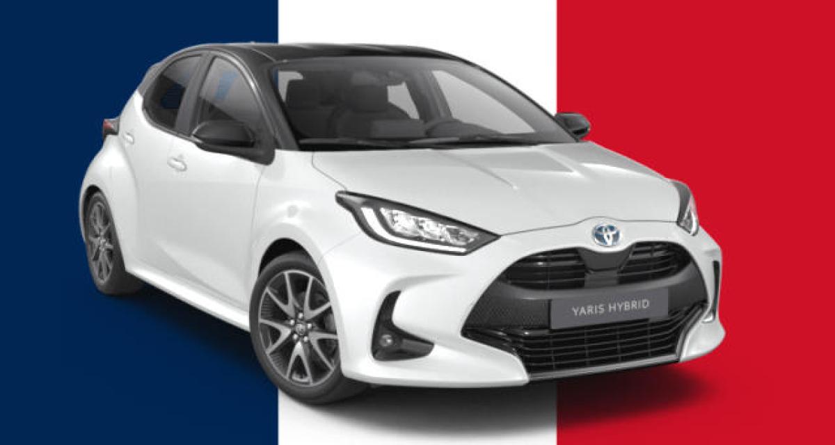 La Toyota Yaris toujours la plus produite en France en 2021