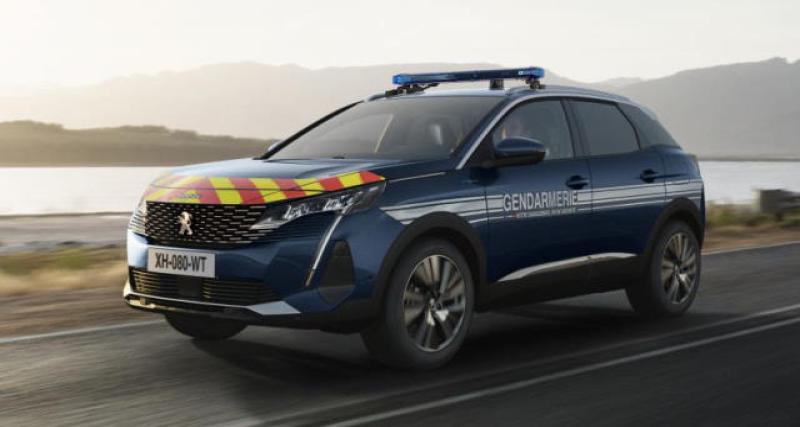  - La Peugeot 3008 Hybrid 225 équipe la Gendarmerie